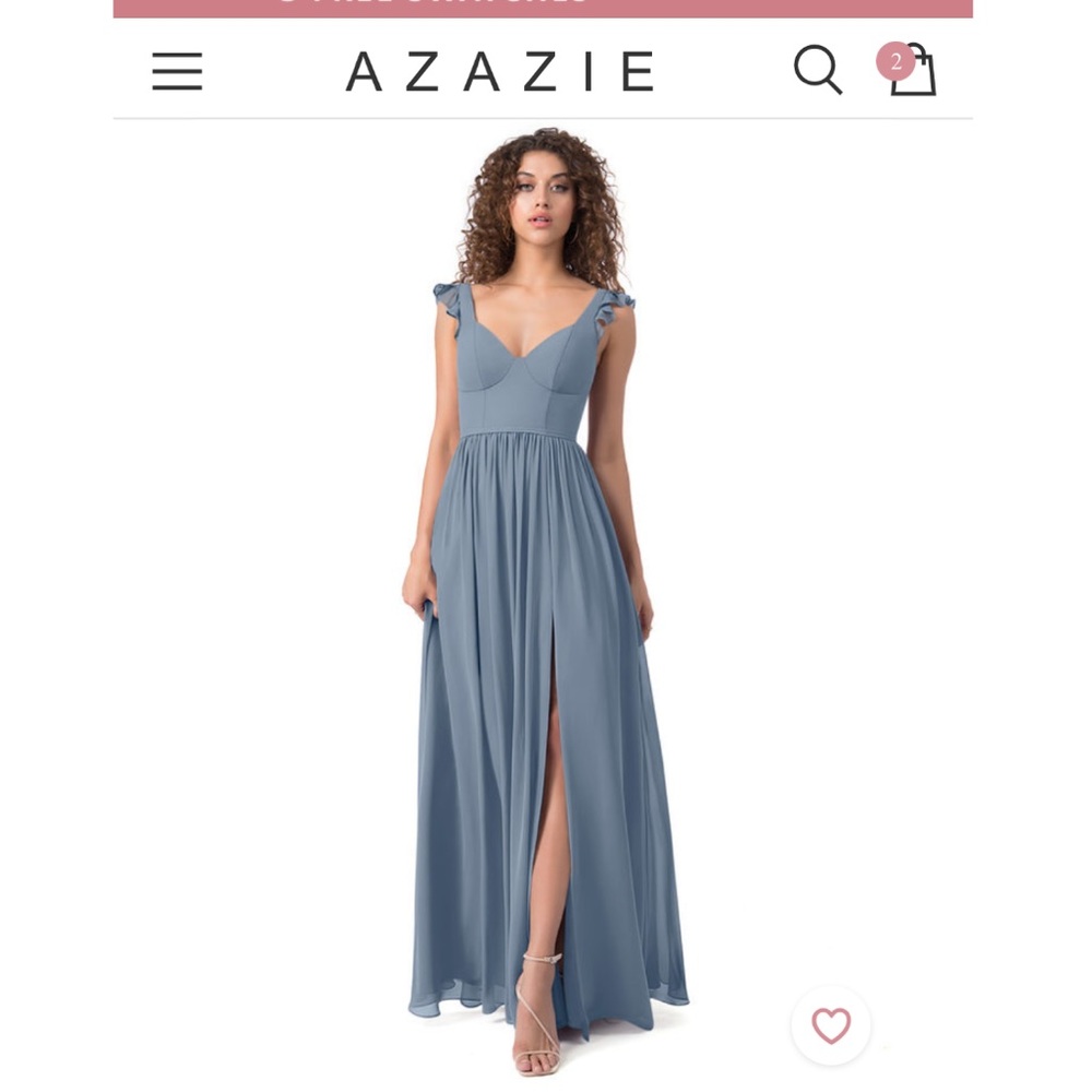 Azazie Stassie dress Twilight Size A0